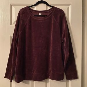 Old Navy Velour Sweatshirt